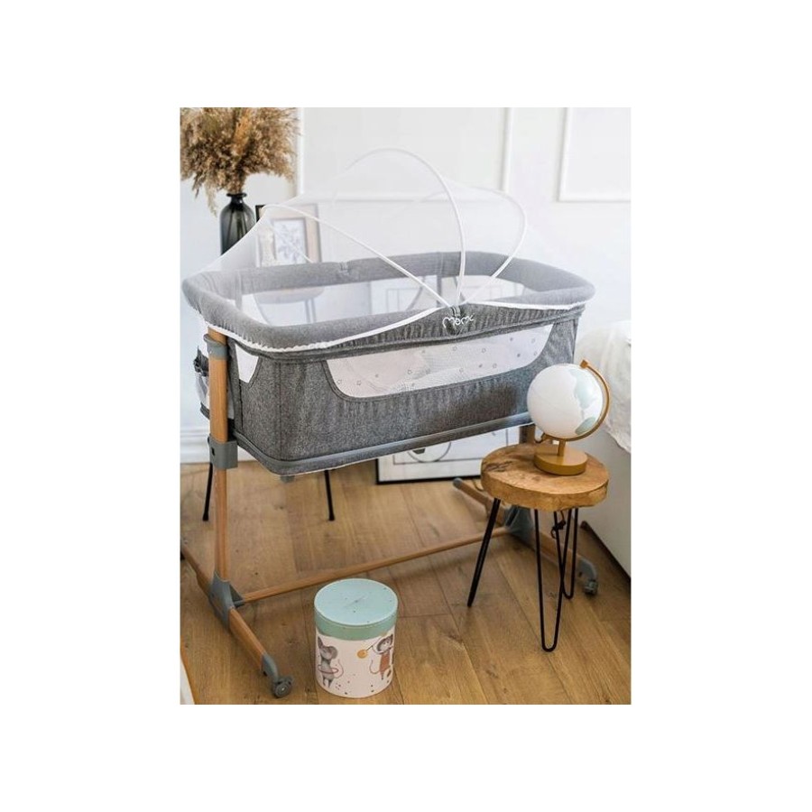 MOMI SMART BED ΛΙΚΝΟ ΣΥΓΚΟΙΜΗΣΗΣ 4 ΣΕ 1 BEIGE 5900495887849