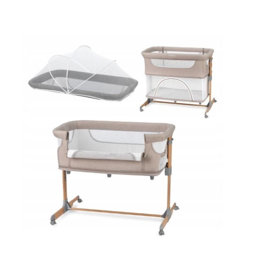 MOMI SMART BED ΛΙΚΝΟ ΣΥΓΚΟΙΜΗΣΗΣ 4 ΣΕ 1 BEIGE 5900495887849