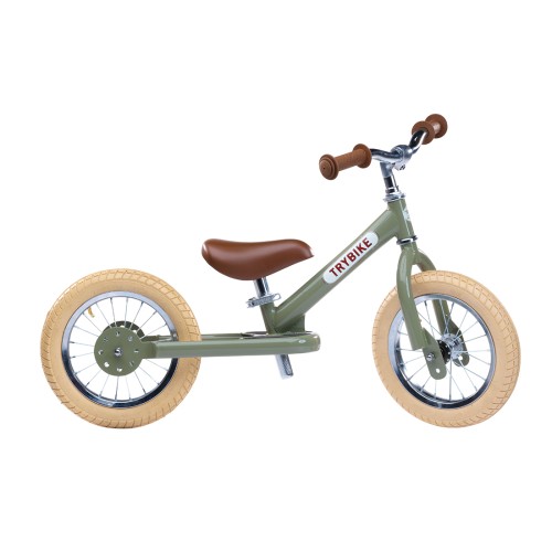 Trybike Παιδικό Ποδήλατο Ισοροπίας Πράσινο Vintage
