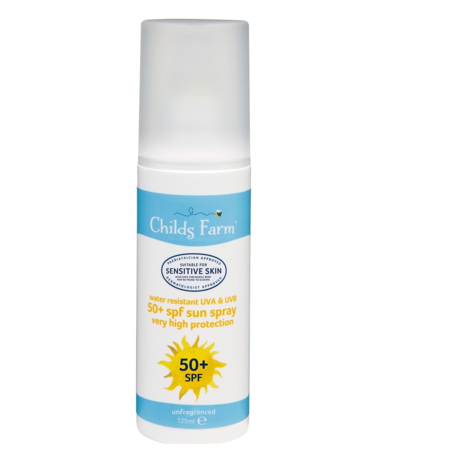 Childs Farm αντηλιακό σπρέι SPF50 Sun Lotion Spray Unfragranced 125ml
