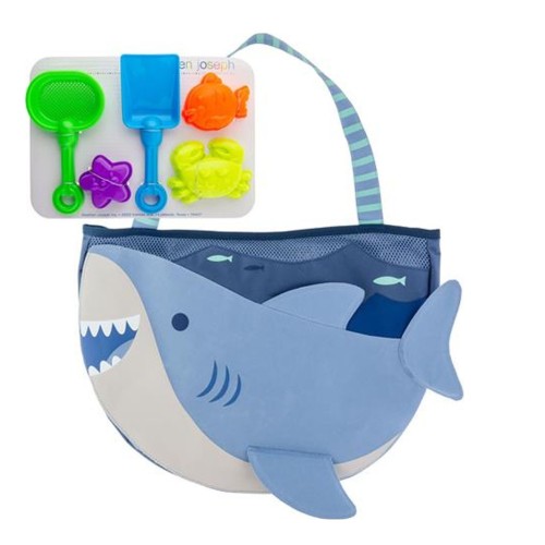 Τσάντα θαλάσσης με παιχνίδια Shark Stephen Joseph 100380A