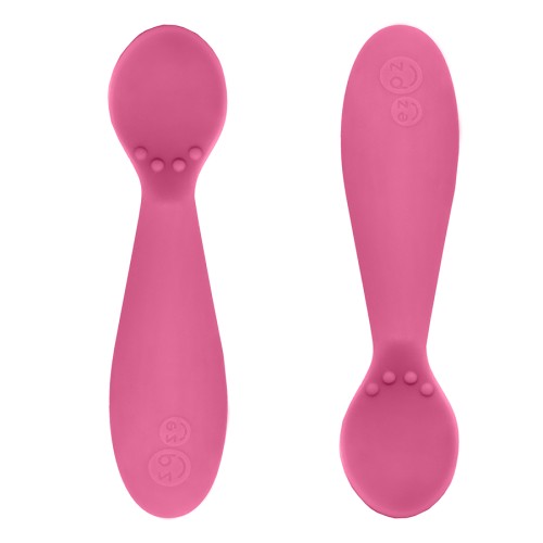 Ezpz Εκπαιδευτικό κουτάλι 4+ μηνών Tiny Spoon Pink