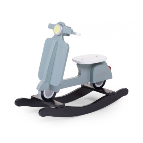 Childhome Ξύλινο Λικνιζόμενο Scooter Mint Blue