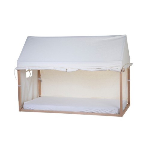 Childhome Κάλυμμα White Για TIPI Natural Πλαίσιο Kρεβατιού 90x200εκ.