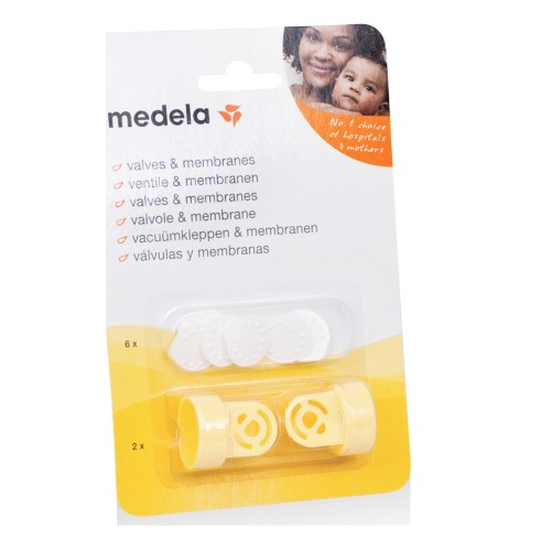 Medela Σετ Ανταλλακτικές Βαλβίδες & Μεμβράνες  800.0727