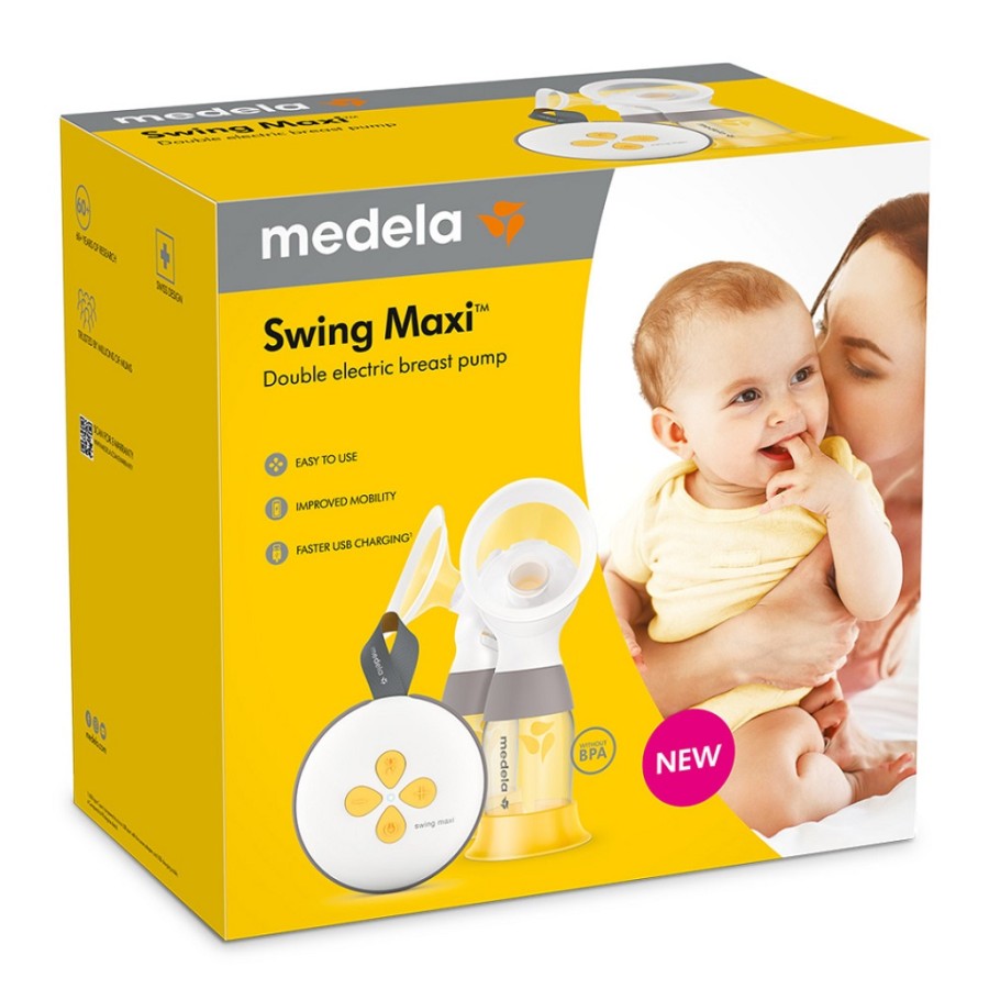 Medela NEO Swing Μaxi 2-Phase Expression Διπλό Ηλεκτρικό Θήλαστρο με Επαναφορτιζόμενη Μπαταρία  101041613