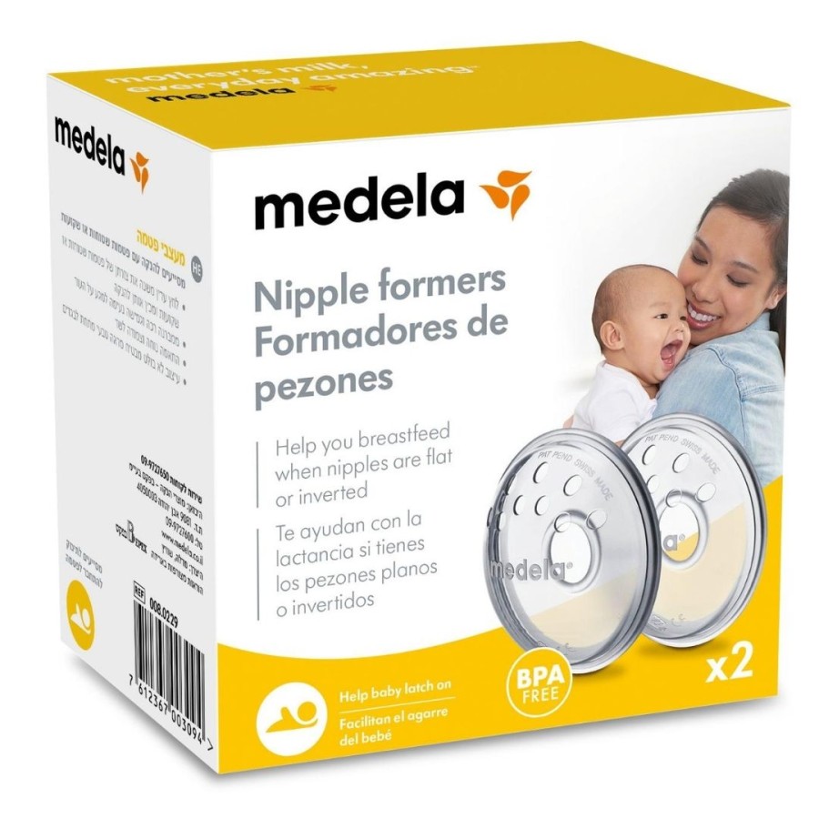 Medela Nipple Formers - Διαμορφωτές Θηλών, 2τμχ  008.0229