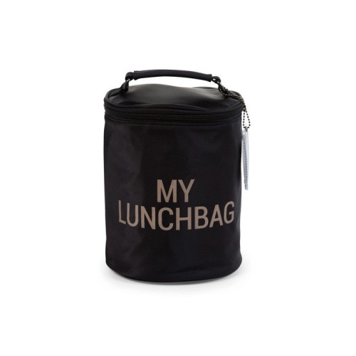 Childhome Τσάντα My Lunch Bag με Ισοθερμική Επένδυση Black/Gold