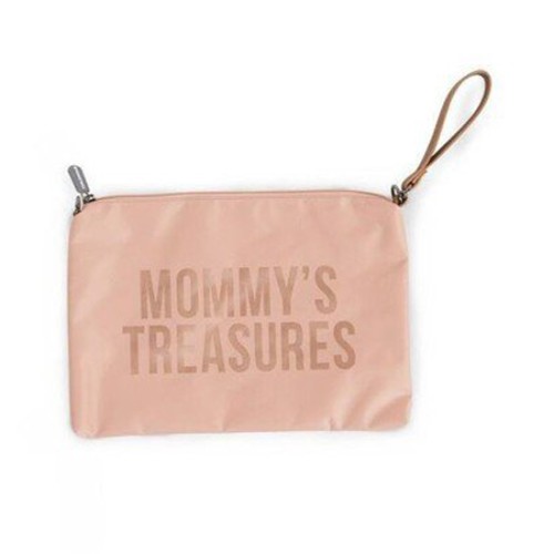 Childhome Τσαντάκι Νεσεσέρ Mommy Treasures Pink Cooper