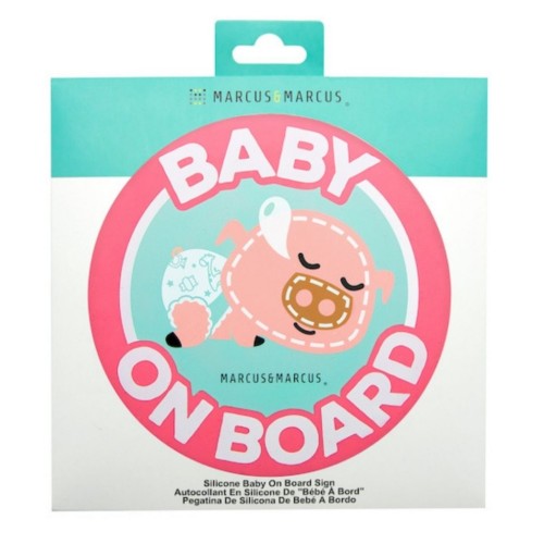 POKEY Baby On Board Σιλικόνης Γουρουνάκι για εσωτερική τοποθέτηση