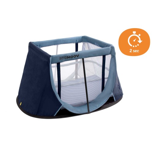 AeroMoov Instant Travel Cot Αναδιπλούμενο παρκοκρέβατο Blue Whale