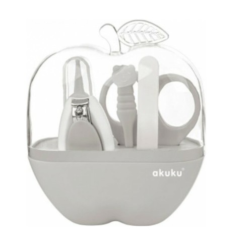 Akuku Σετ Βρεφικής Περιποίησης Apple Grey  A0473