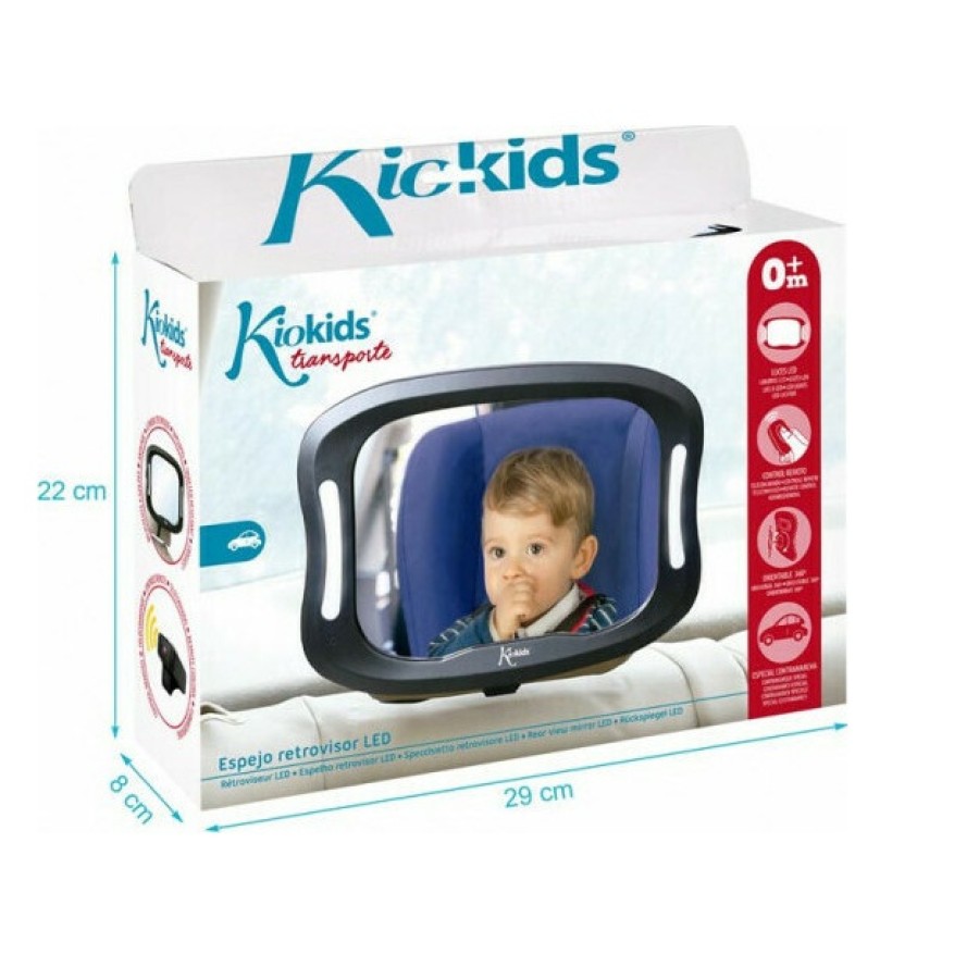 Kiokids Καθρέφτης αυτοκινήτου με LED Kiokids  2508