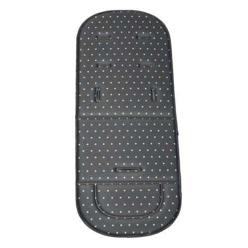 Bebe Stars Μαλακό Κάλυμμα Καροτσιού Polka Dot Dark Grey 208-186