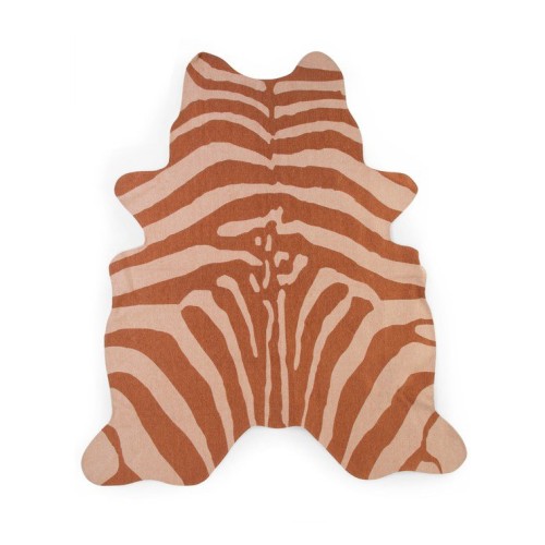 Childhome Χαλί Παιδικού Δωματίου Zebra Carpet Nude 145x160εκ.