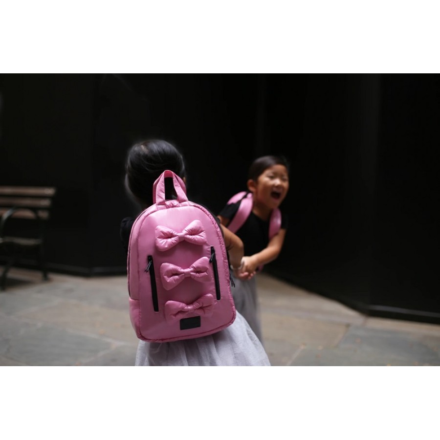 7AM MINI παιδικό backpack Bows  BLUSH