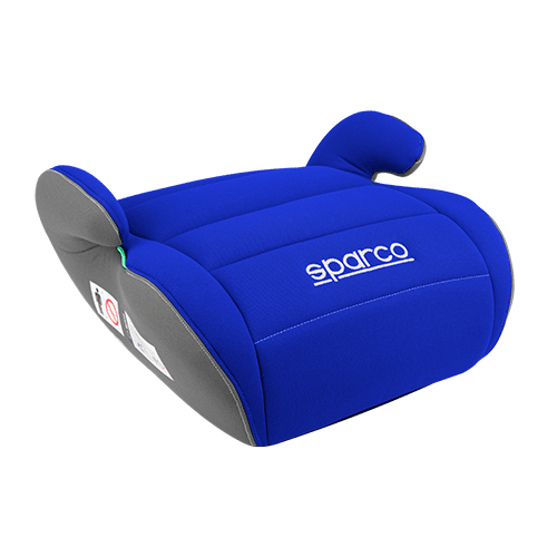 Sparco Booster Παιδικό Κάθισμα Αυτοκινήτου 125-150cm (22-36kg)  Blue-Grey I-SIZE