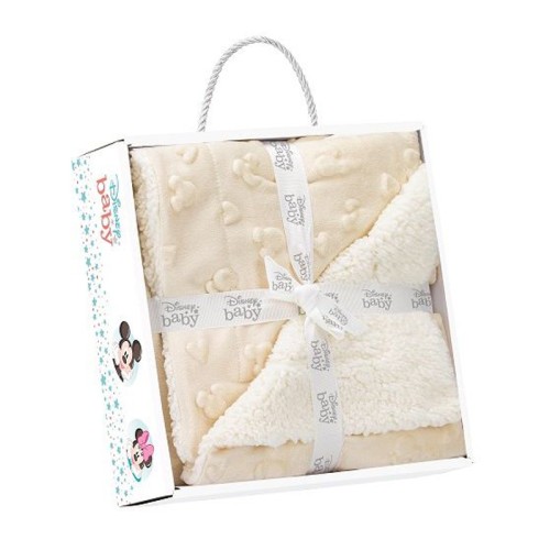 Interbaby Disney Κουβέρτα Αγκαλιάς 80x110εκ. Coral Fleece Μπεζ