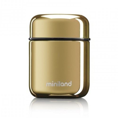 Miniland Θερμός Φαγητού 280ml Deluxe Mini Gold