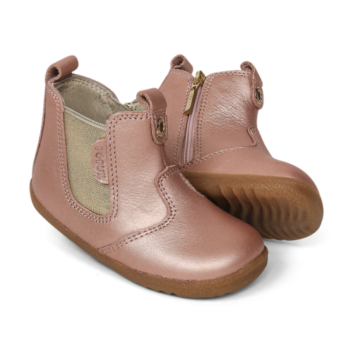 Bobux Παιδικό Μποτάκι Step Up Jodhpur Rose Gold