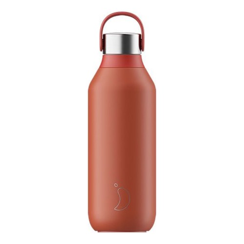 Chilly's Ανοξείδωτο Μπουκάλι Θερμός Series 2 500ml Maple Red