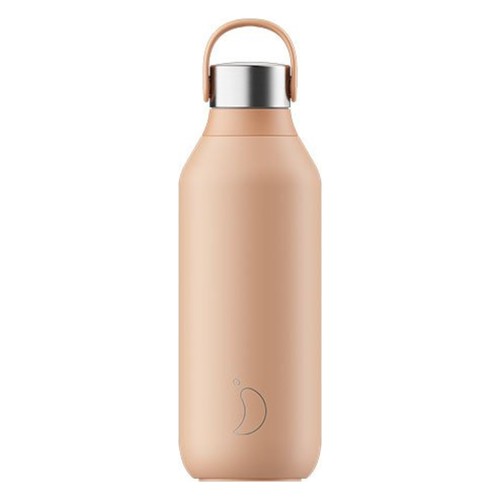 Chilly's Ανοξείδωτο Μπουκάλι Θερμός Series 2 500ml Peach Orange