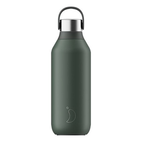 Chilly's Ανοξείδωτο Μπουκάλι Θερμός Series 2 500ml Pine Green