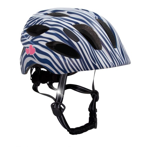 Crazy Safety Παιδικό Κράνος Stripes Dark Blue (Μ 54-58εκ.)