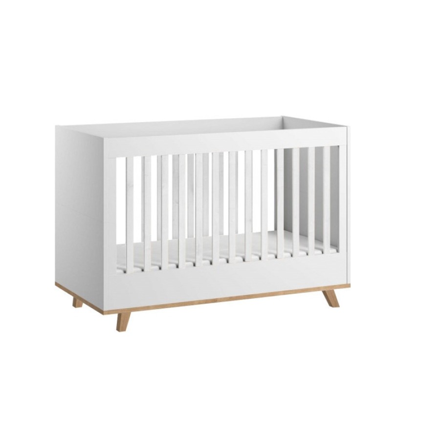Bebe Stars Κούνια - Προεφηβικό κρεβάτι Cappuccino White , 460-02