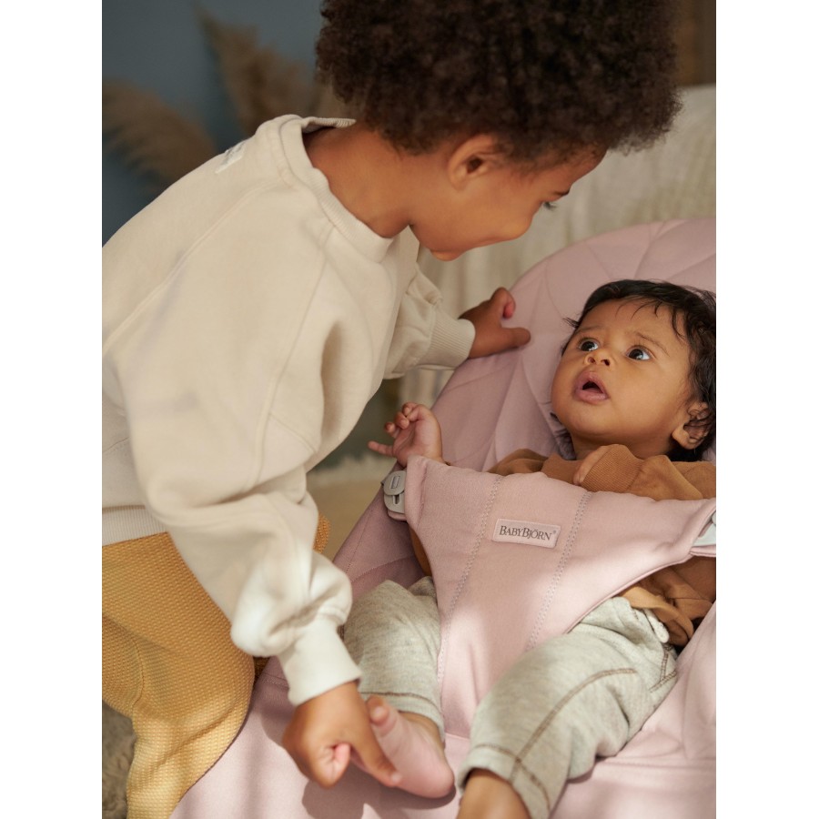 Babybjorn ρηλάξ Bliss Dusty pink, Cotton 006122