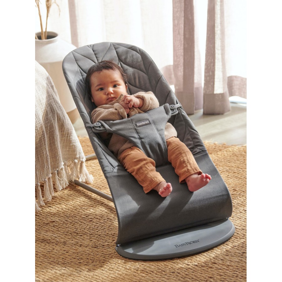 Babybjorn ρηλάξ Bliss Anthracite, Cotton 006126
