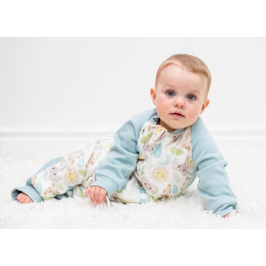 Lulujo Deluxe ECO Υπνόσακος Bamboo με Βαμβάκι 2.5 Tog Jungle (18 Μηνών-2,5 Ετών)