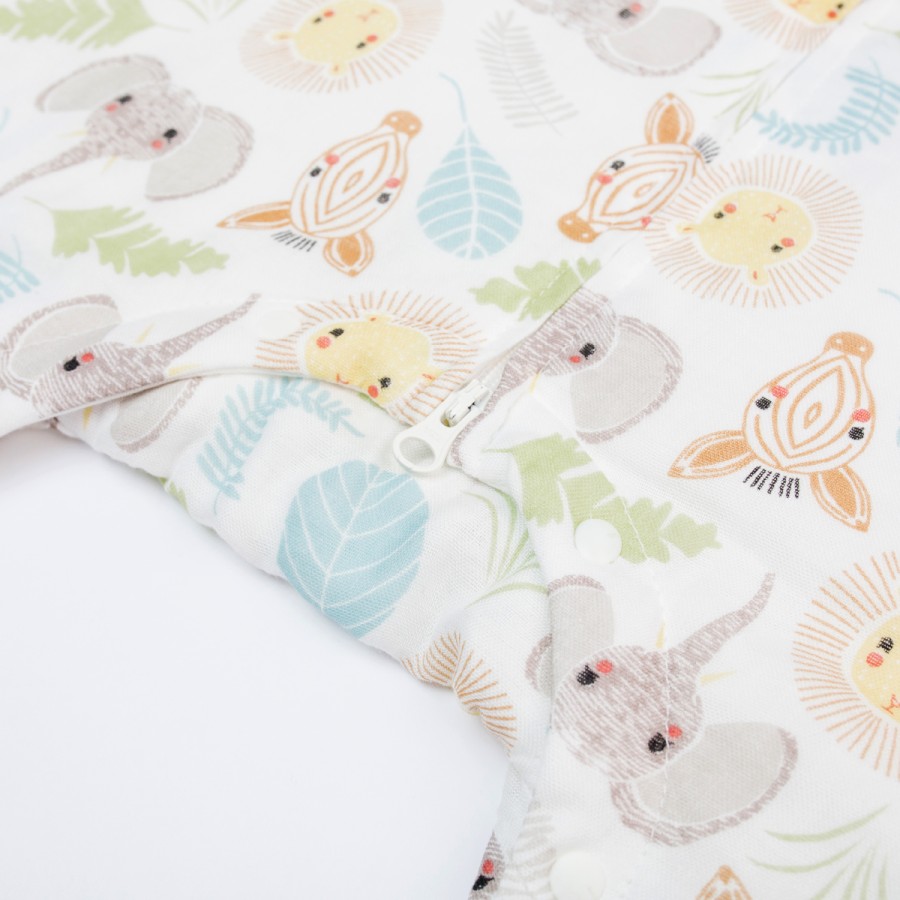 Lulujo Deluxe ECO Υπνόσακος Bamboo με Βαμβάκι 2.5 Tog Jungle (18 Μηνών-2,5 Ετών)