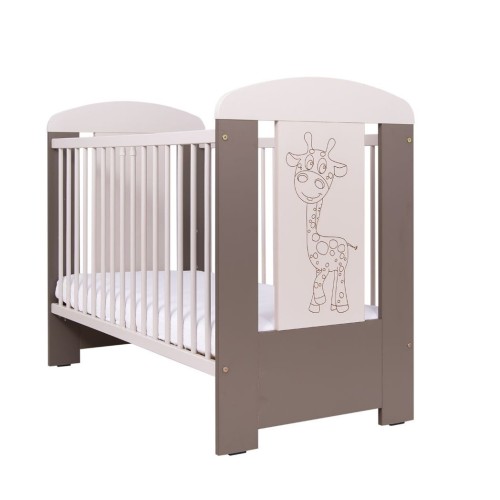 DREWEX ΚΡΕΒΑΤΑΚΙ GIRAFFE SANTANA LATTE-CAPPUCINO DR300CA