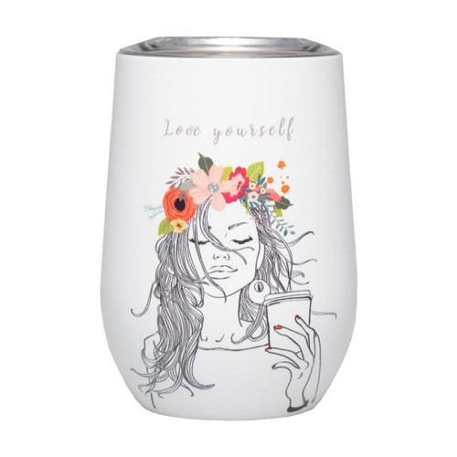 Chic Mic Ανοξείδωτη Κούπα Θερμός Bioloco Office Love Yourself 420ml