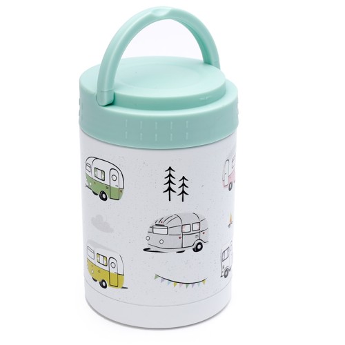 Puckator Ανοξείδωτο Παιδικό Θερμός Φαγητού Wildwood Caravan 500ml