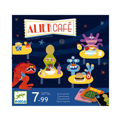 Djeco Παιδικό Επιτραπέζιο Παιχνίδι "Alien Cafe"