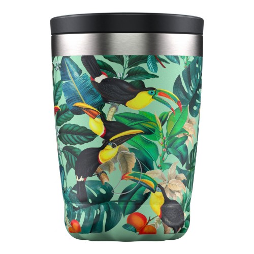 Chilly's Ανοξείδωτη Κούπα Καφέ CC Tropical Toucan 340ml