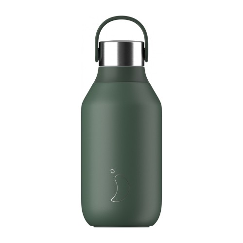 Chilly's Ανοξείδωτο Μπουκάλι Θερμός Series 2 350ml Pine Green