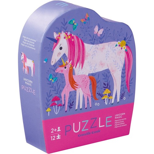 Crocodile Creek Παιδικό Παζλ Unicorn Creek 12τμχ.