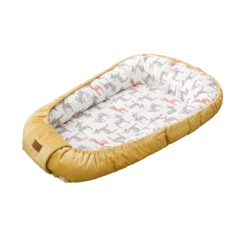 Babycute Baby Nest Βρεφική Φωλιά 90x61εκ. Mustard XL