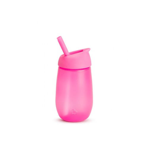 Munchkin Εκπαιδευτικό Κύπελλο Simple Clean Straw Cup Pink