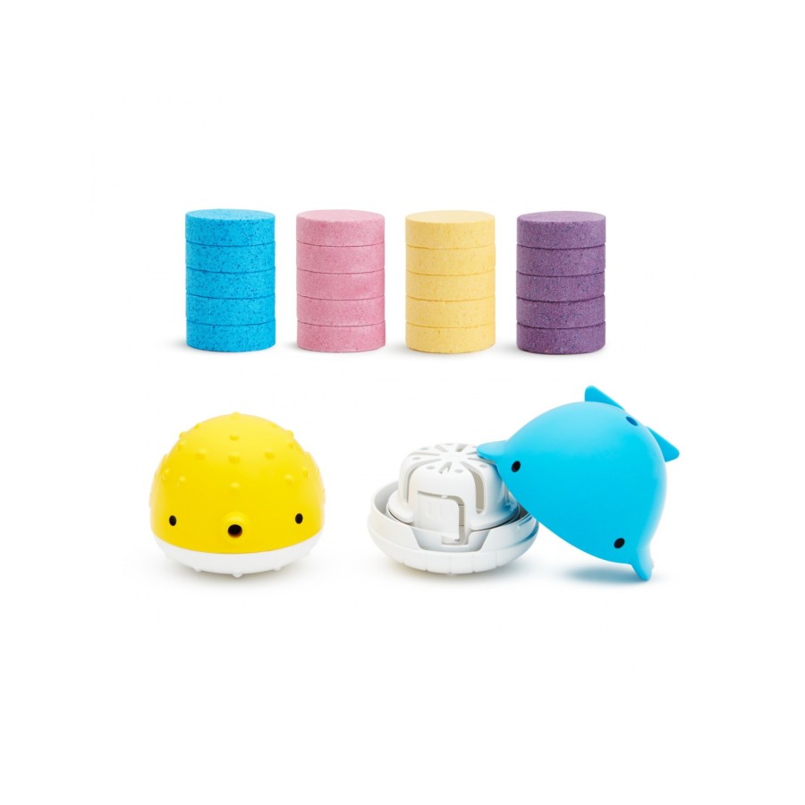 Munchkin Παιχνίδι Μπάνιου Ζωάκια με Bath Bombs Color Buddies