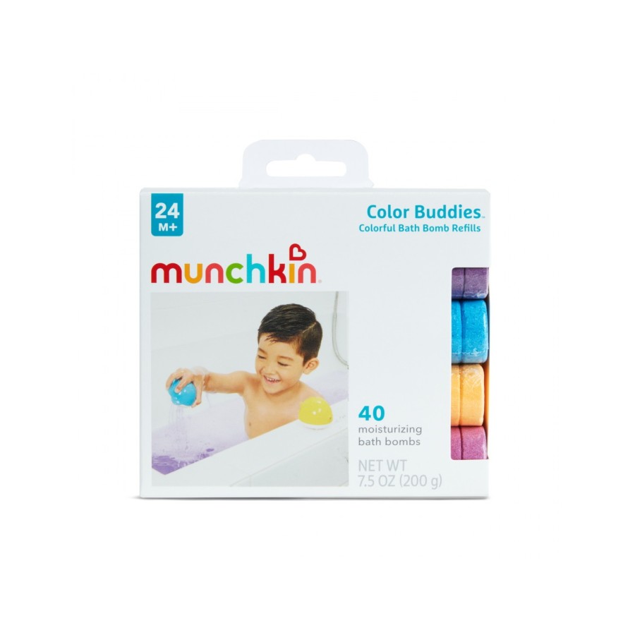 Munchkin Παιχνίδι Μπάνιου Color Buddies Moisturising Refill Tablets