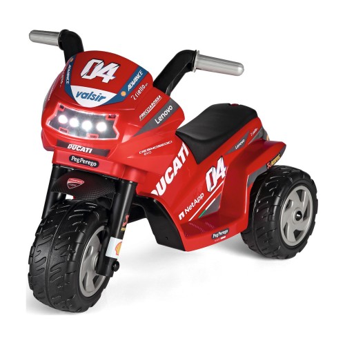 Peg Perego Ηλεκτροκίνητο Παιδικό Τρίκυκλο Mini Ducati Evo 6V