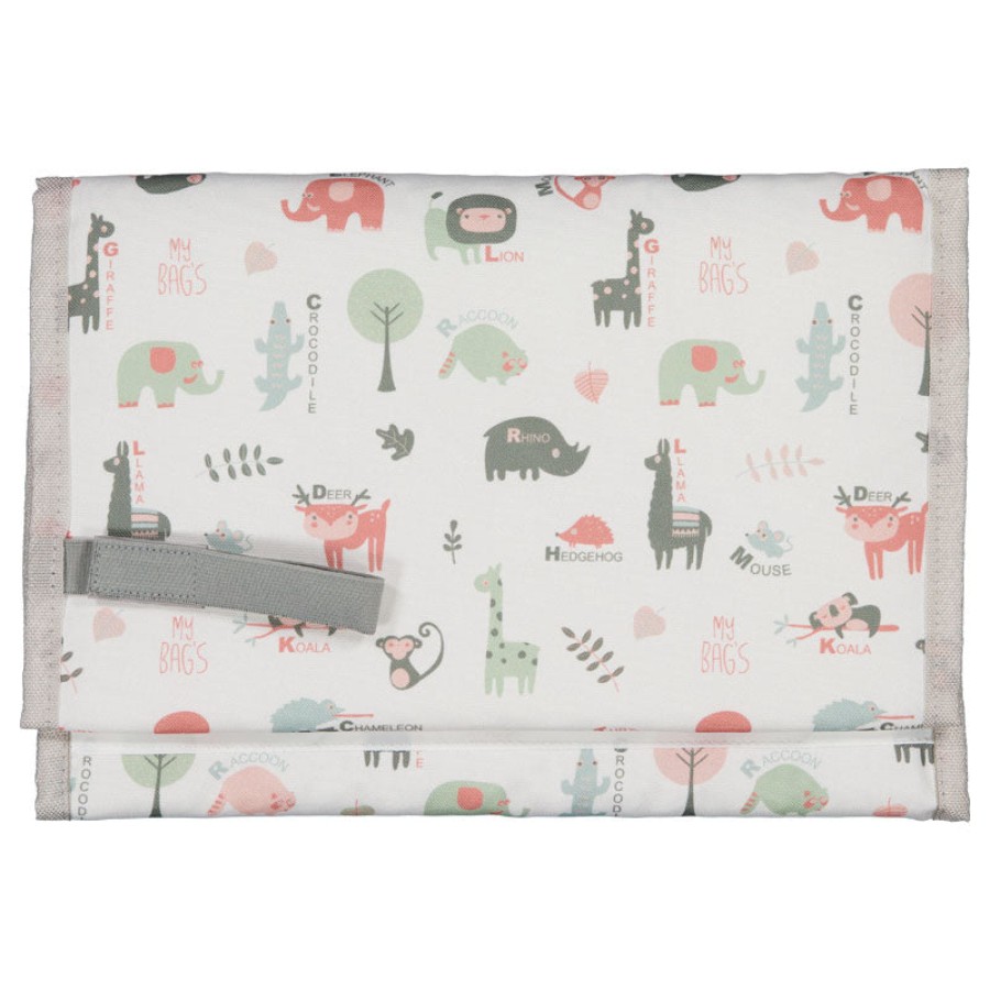 My Bag's Αδιάβροχη Μαλακή Αλλαξιέρα Animal Pink