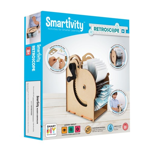 Smartivity DIY Κατασκευή Retroscope "Φτιάχνω Κινούμενα Σχέδια"