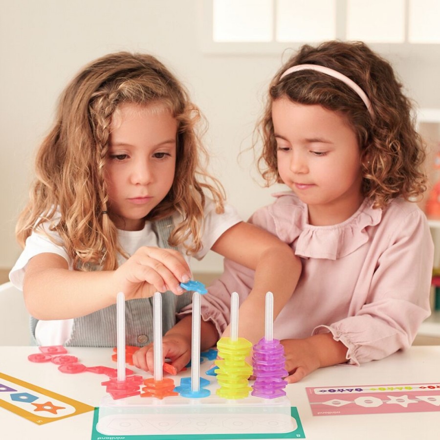 Miniland Παιχνίδι με Χρώματα & Σχήματα Άμβακας Abacolor