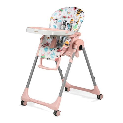 Peg Perego Καρέκλα Φαγητού Prima Pappa Follow Me Super Girl + ΔΩΡΟ Μπάρα Παιχνιδιών