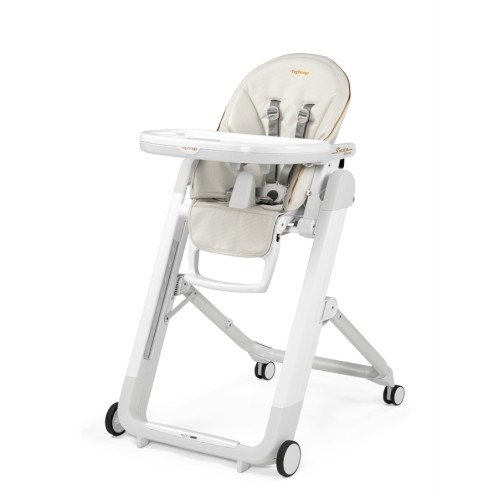 Peg Perego Καρέκλα Φαγητού Siesta Follow Me Lucent με ΔΩΡΟ Μαξιλάρι Baby Cushion